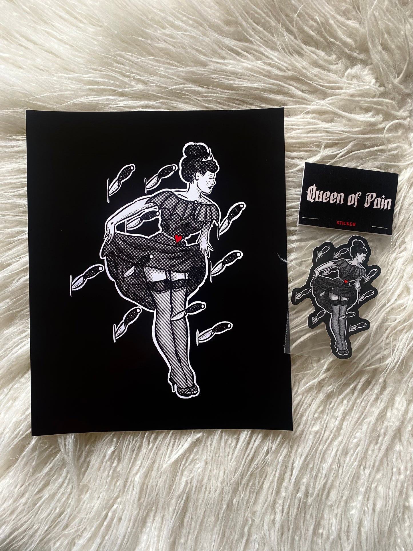 'Queen of Pain' Print Bundle