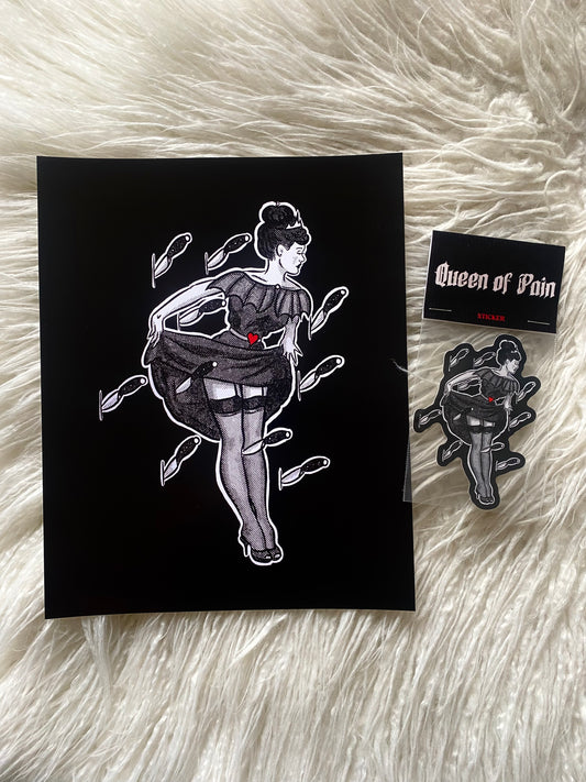 'Queen of Pain' Print Bundle