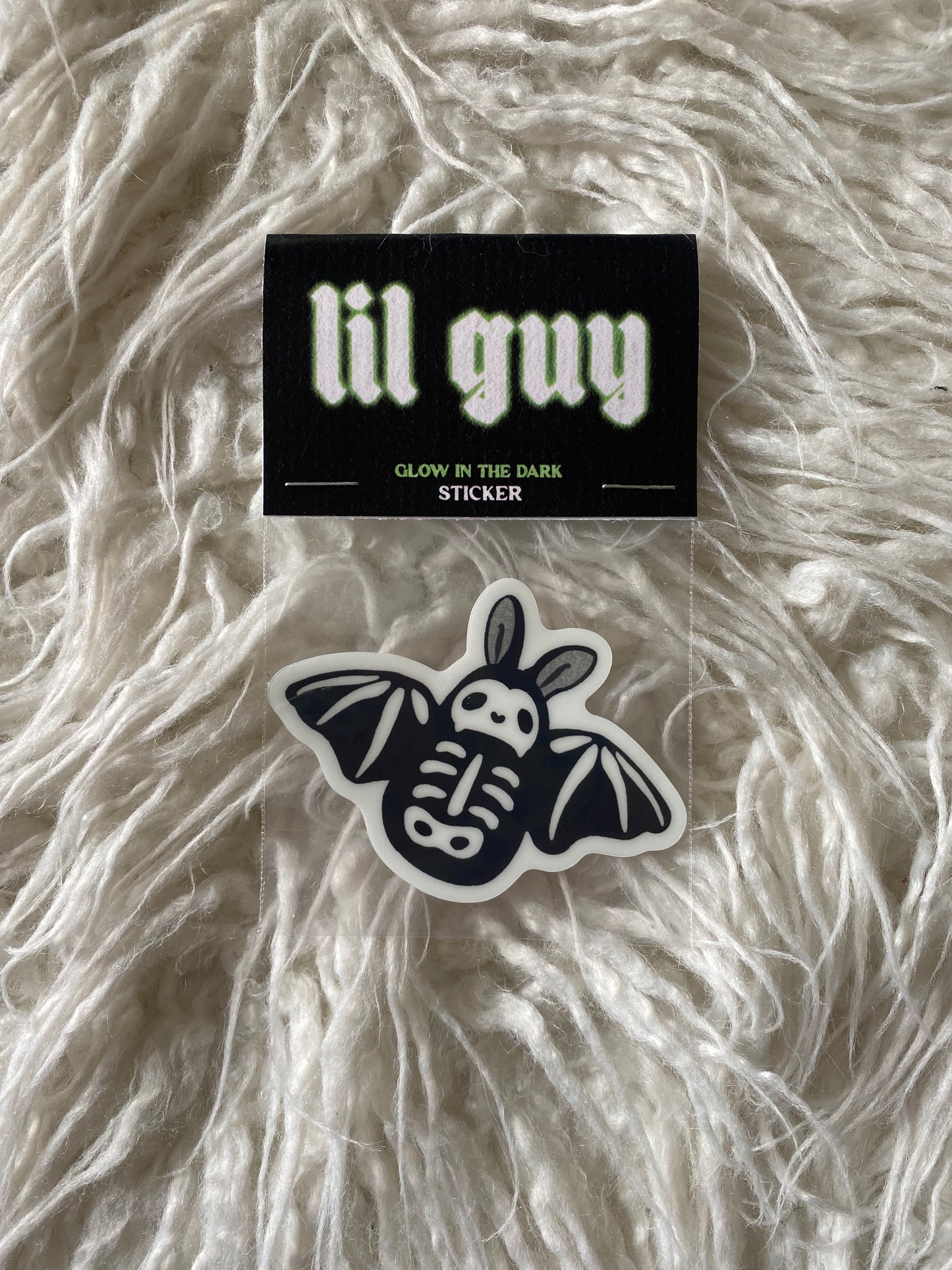 'Lil Guy' Glow in the Dark Sticker