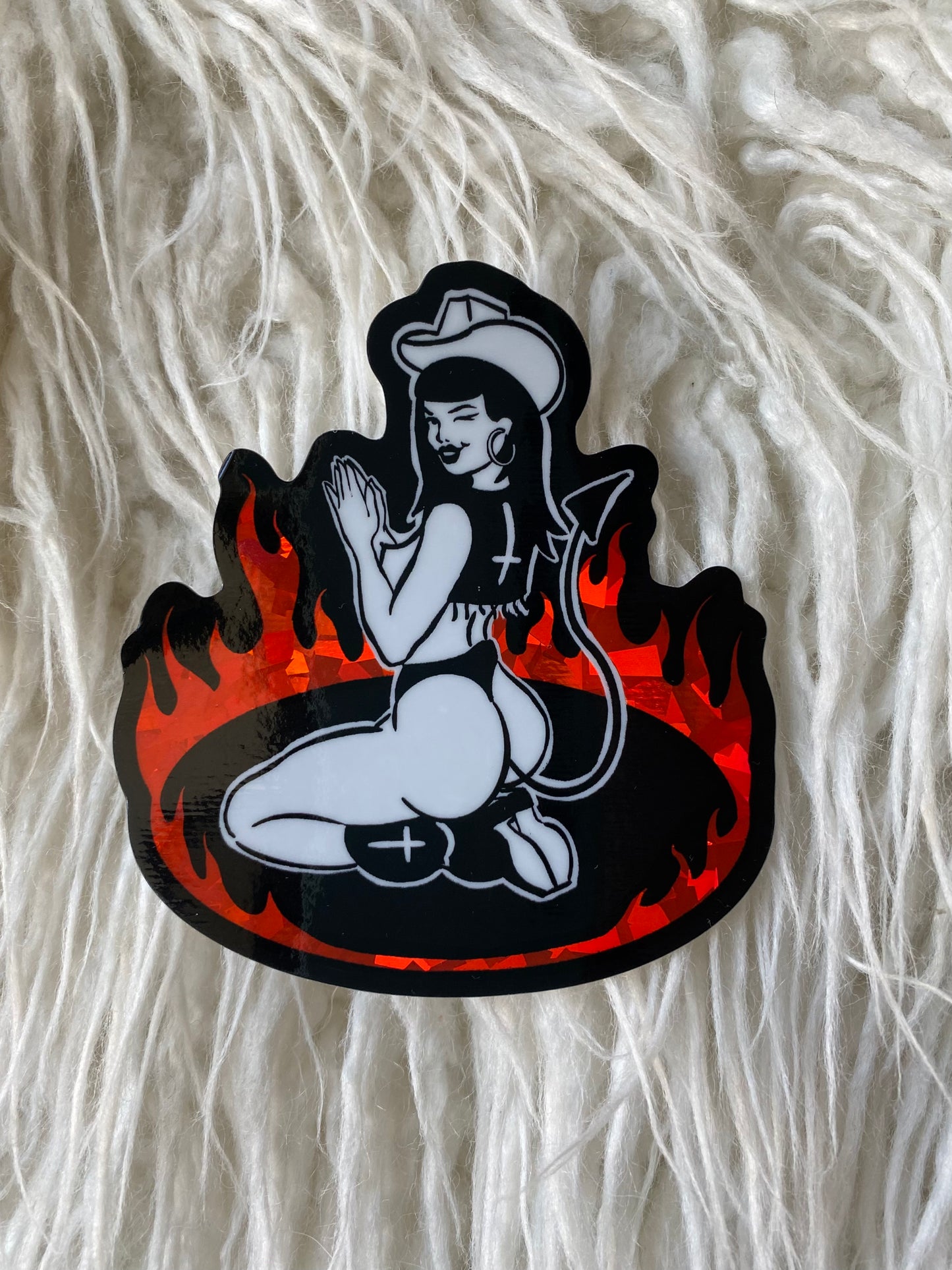 'Worship' Sticker