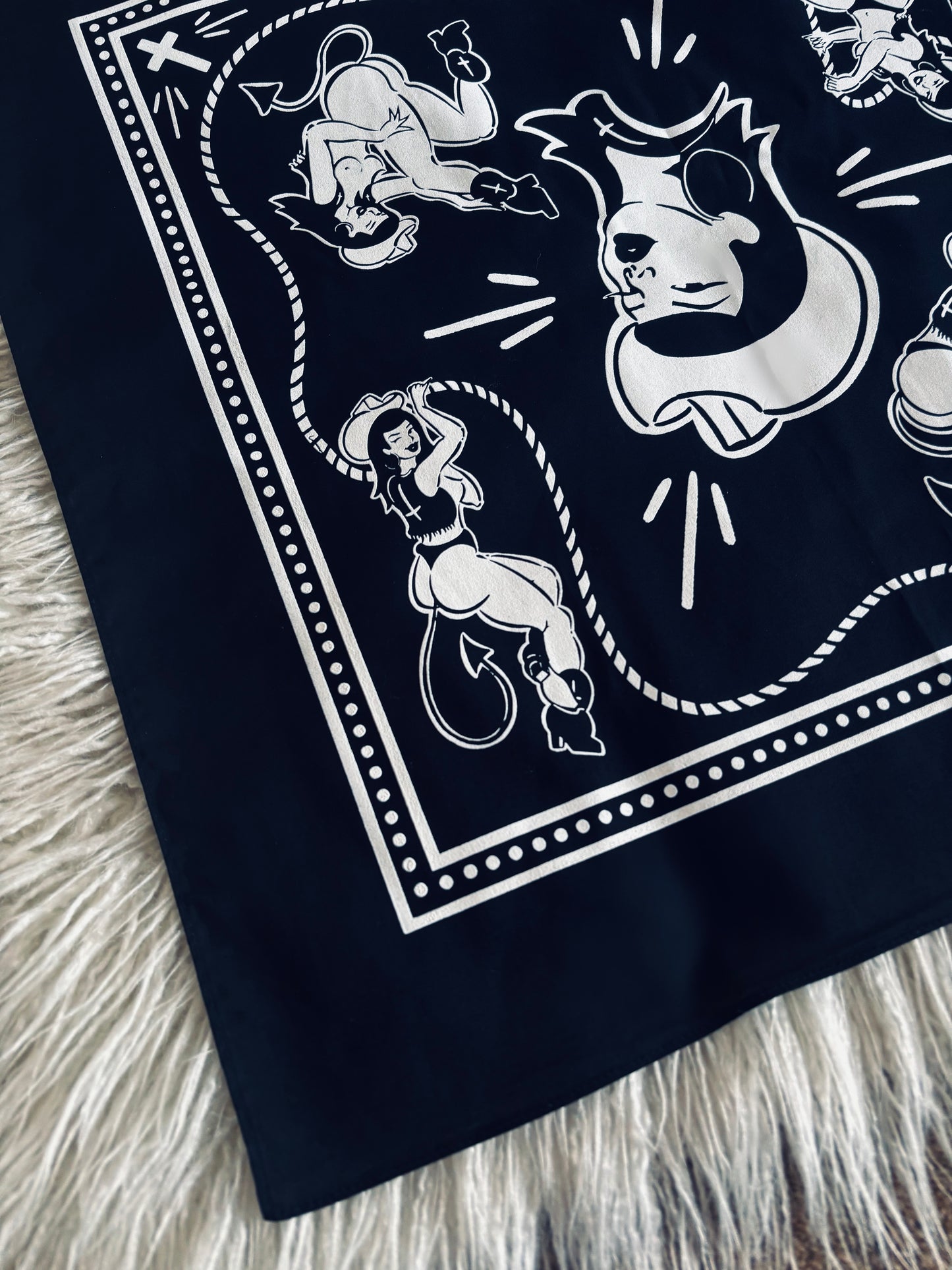 'Demon Cowgirl' Bandana