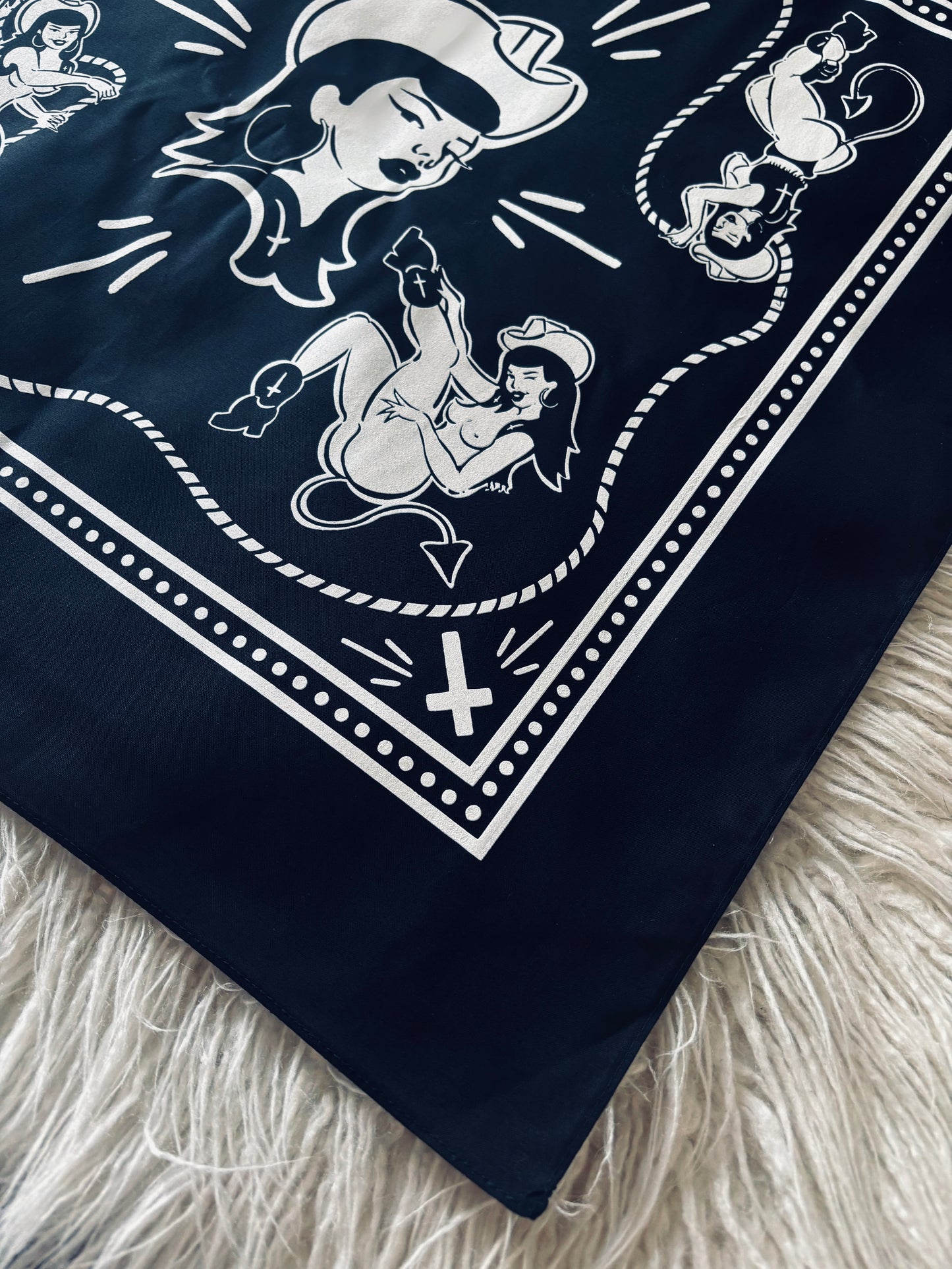 'Demon Cowgirl' Bandana