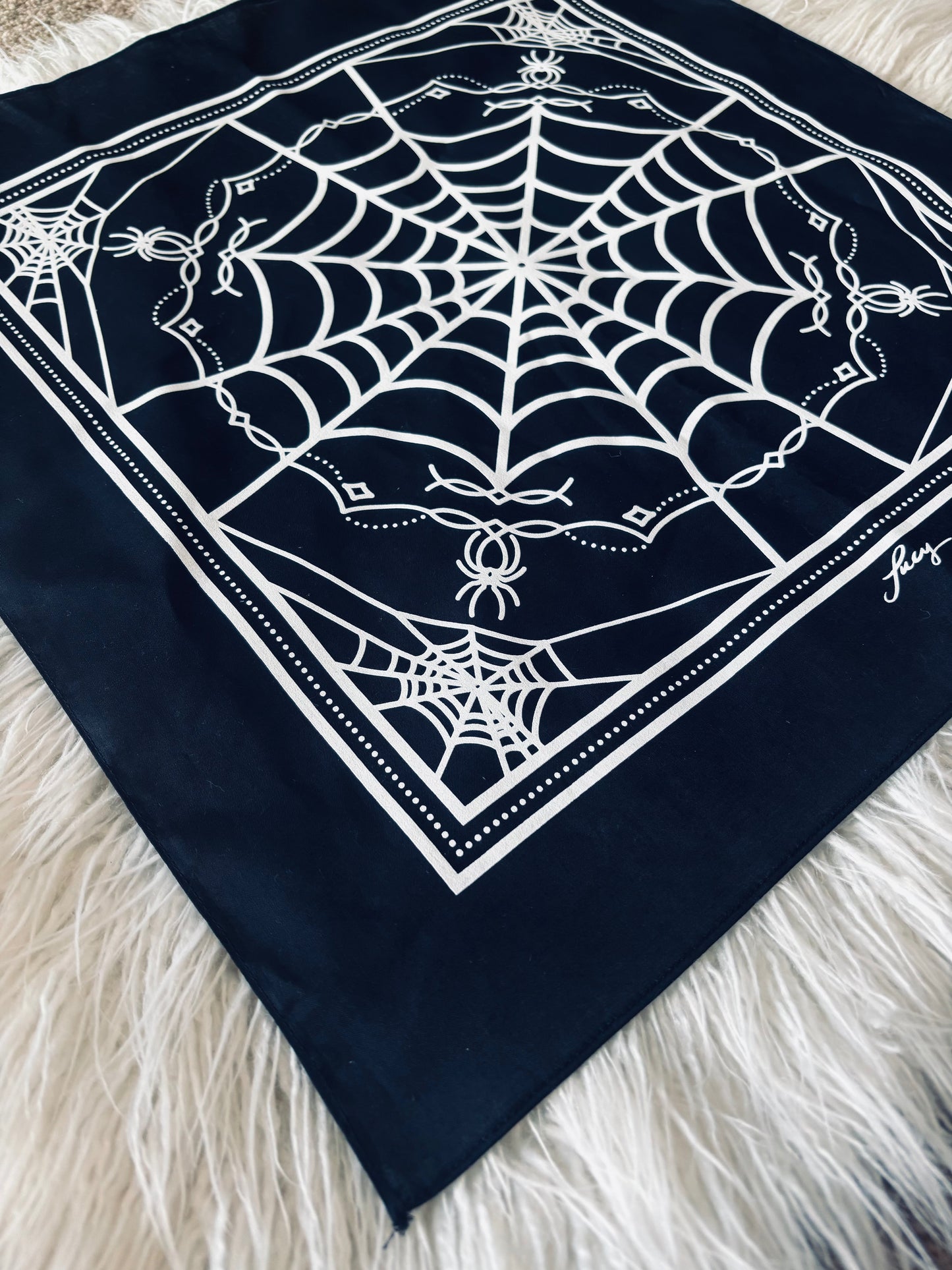 'Spider Web' Bandana
