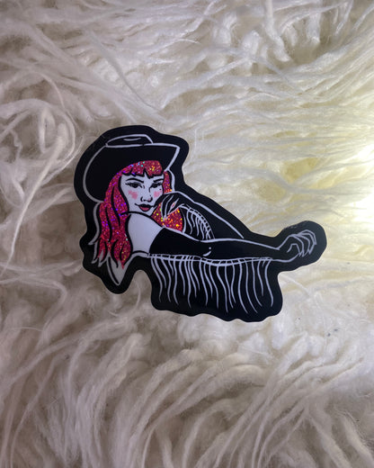 'Lucy' Glitter Stickers