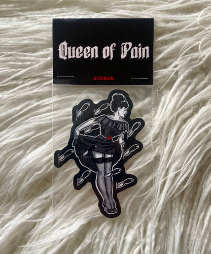'Queen of Pain' Sticker