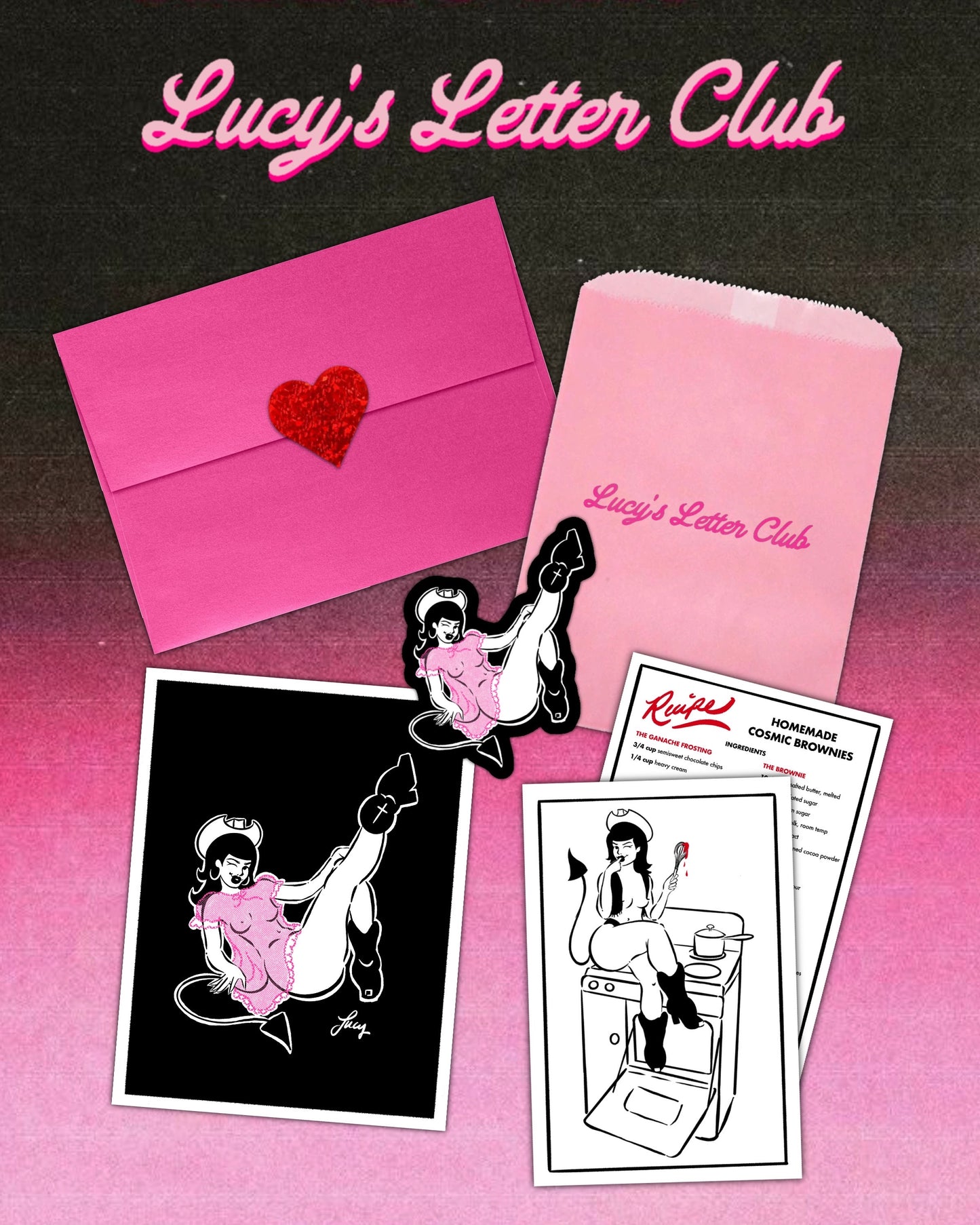 Lucy's Letter Club- a monthly letter subscription