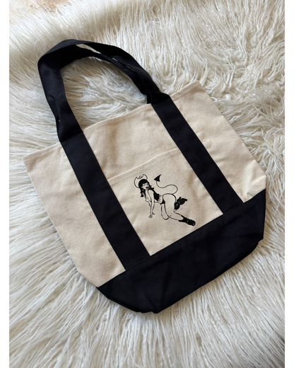 Demon Cowgirl Mini Tote