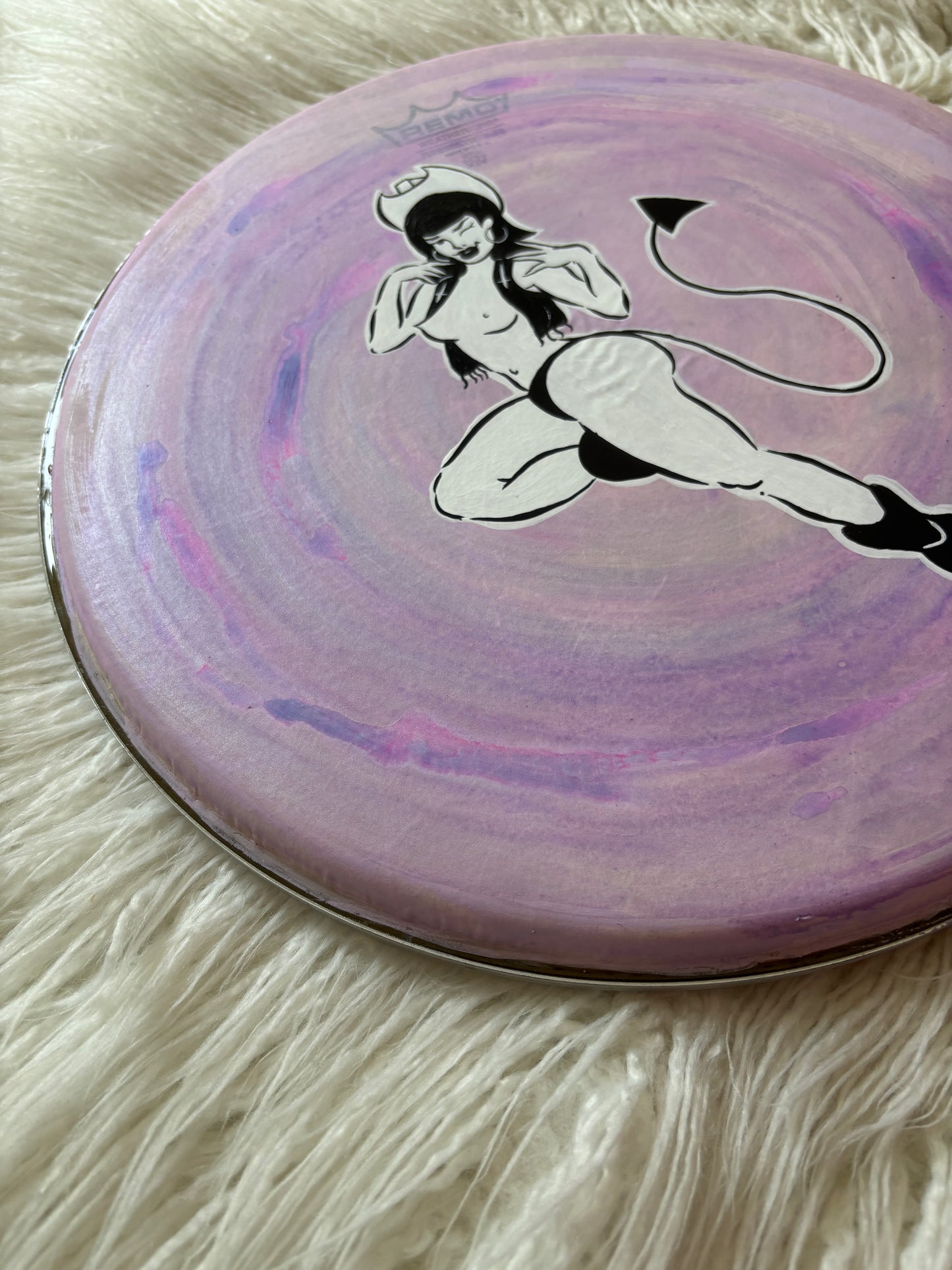 "Spring Fever" Drumhead Painting