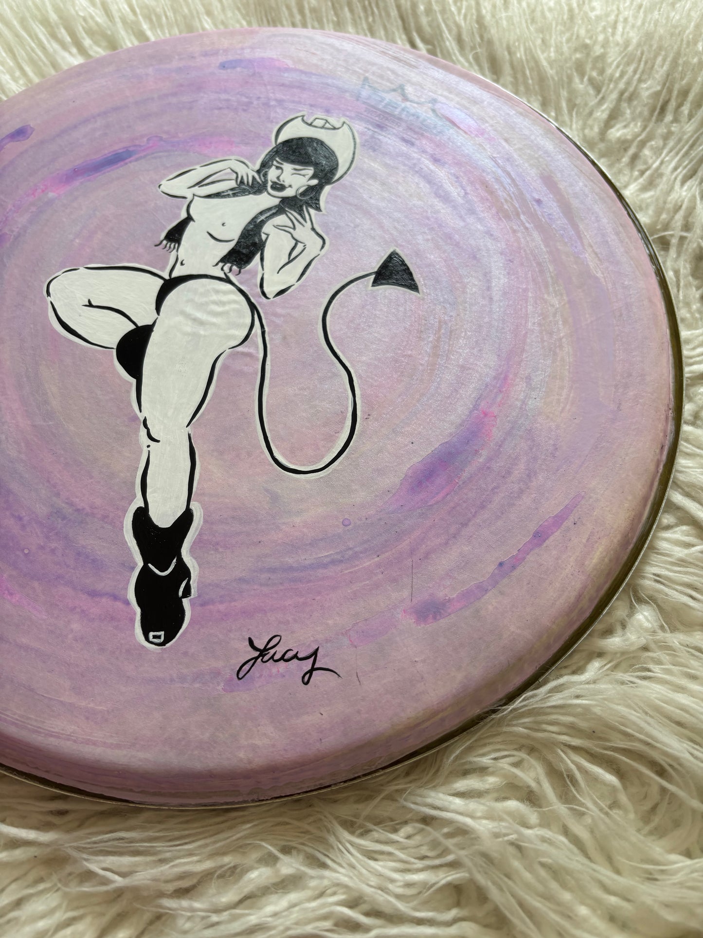"Spring Fever" Drumhead Painting