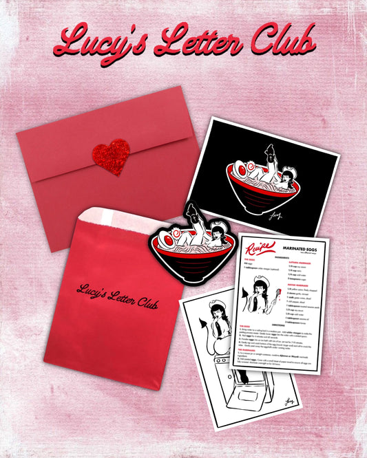 Lucy's Letter Club- a monthly letter subscription