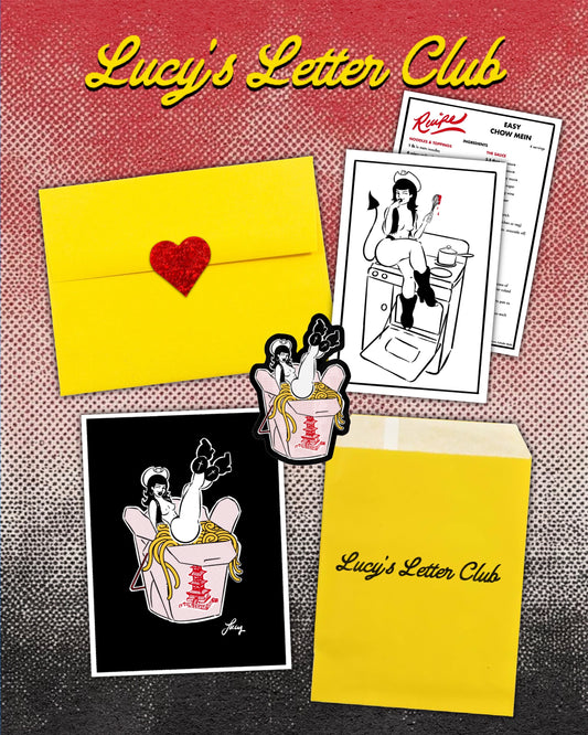 Lucy's Letter Club- a monthly letter subscription