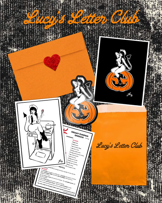 Lucy's Letter Club- a monthly letter subscription